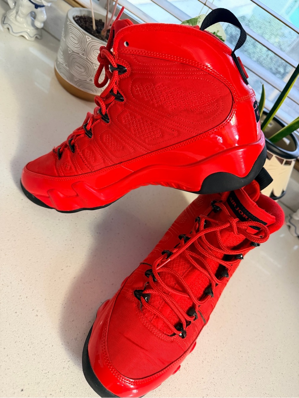 Nike Air Jordan 9 Retro Chile Red CT 8019 -600  Men’s Size 10 Clean No Box